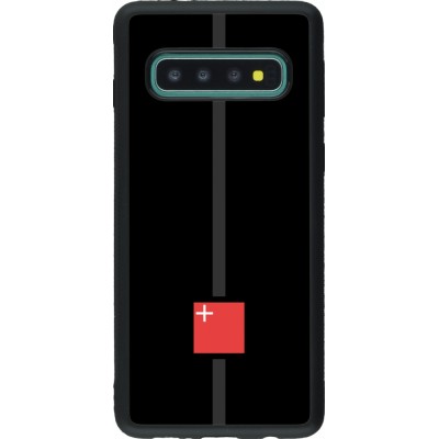 Samsung Galaxy S10 Case Hülle - Silikon schwarz Kanton SZ schwarz