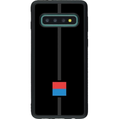 Samsung Galaxy S10 Case Hülle - Silikon schwarz Kanton TI schwarz