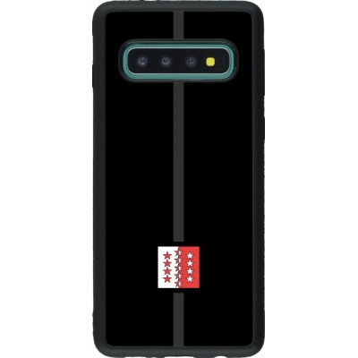 Samsung Galaxy S10 Case Hülle - Silikon schwarz Kanton VS schwarz