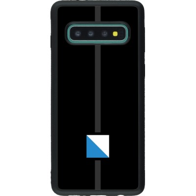 Samsung Galaxy S10 Case Hülle - Silikon schwarz Kanton ZH schwarz