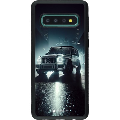 Samsung Galaxy S10 Case Hülle - Silikon schwarz Mercedes G AMG Nacht