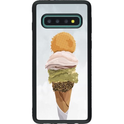 Samsung Galaxy S10 Case Hülle - Silikon schwarz Summer 2025 Cornet