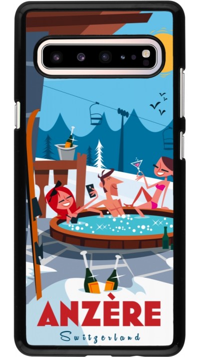 Samsung Galaxy S10 5G Case Hülle - Anzère Mountain Jacuzzi