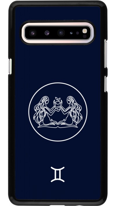 Samsung Galaxy S10 5G Case Hülle - Astrologie Zwillinge