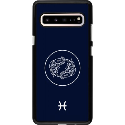 Samsung Galaxy S10 5G Case Hülle - Astrologie Fische