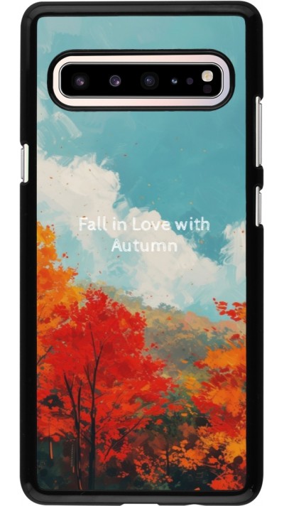 Samsung Galaxy S10 5G Case Hülle - Autumn 25 Fall in love