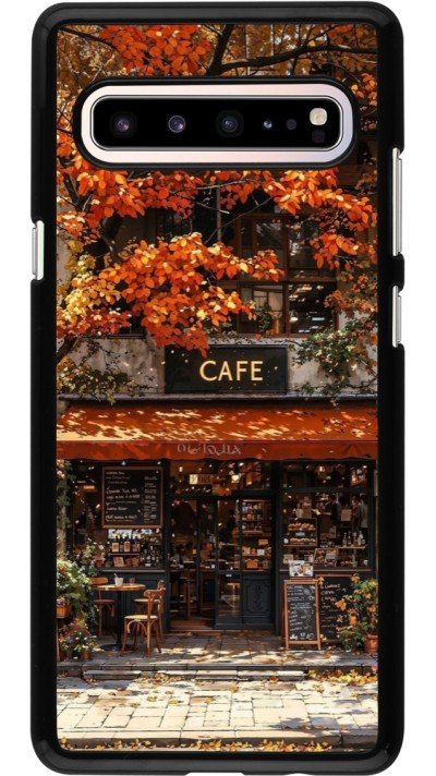 Samsung Galaxy S10 5G Case Hülle - Autumn 25 Coffee shop