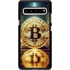 Samsung Galaxy S10 5G Case Hülle - Bitcoin Stehen