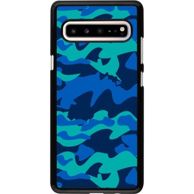 Hülle Samsung Galaxy S10 5G - Camo Blue