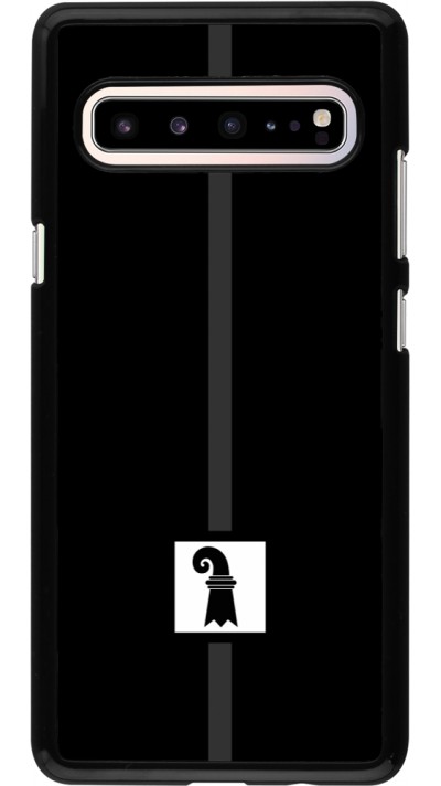 Samsung Galaxy S10 5G Case Hülle - Kanton BS schwarz