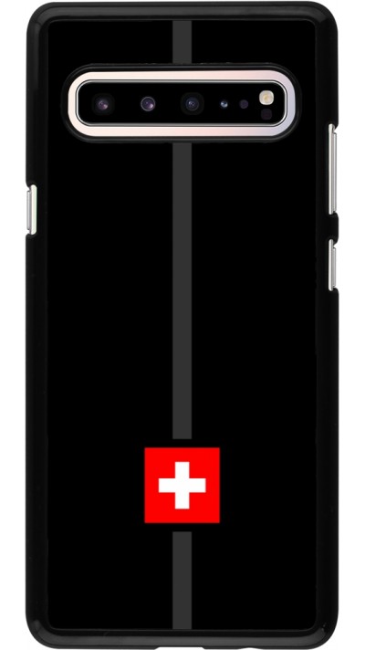 Samsung Galaxy S10 5G Case Hülle - Kanton CH schwarz