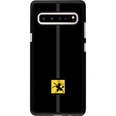 Samsung Galaxy S10 5G Case Hülle - Kanton SH schwarz