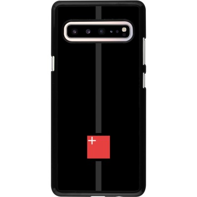 Samsung Galaxy S10 5G Case Hülle - Kanton SZ schwarz