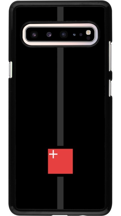 Samsung Galaxy S10 5G Case Hülle - Kanton SZ schwarz