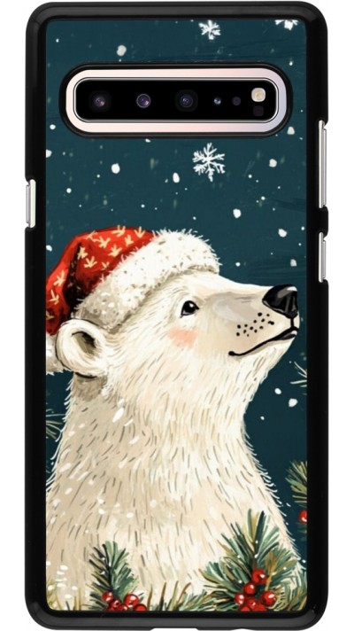 Samsung Galaxy S10 5G Case Hülle - Christmas 25 Bear