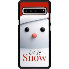 Samsung Galaxy S10 5G Case Hülle - Christmas 25 Xmas Snowman