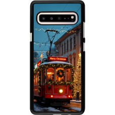 Samsung Galaxy S10 5G Case Hülle - Christmas 25 Xmas Train