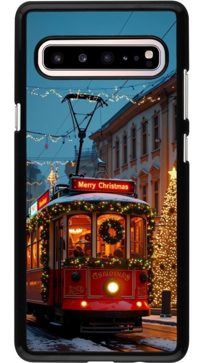 Samsung Galaxy S10 5G Case Hülle - Christmas 25 Xmas Train