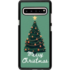 Samsung Galaxy S10 5G Case Hülle - Christmas 25 Xmas Tree