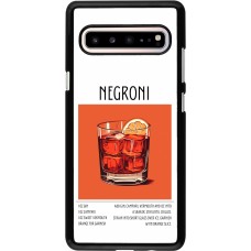 Samsung Galaxy S10 5G Case Hülle - Cocktail Rezept Negroni