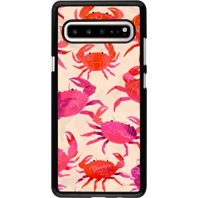 Samsung Galaxy S10 5G Case Hülle - Crabs Paint