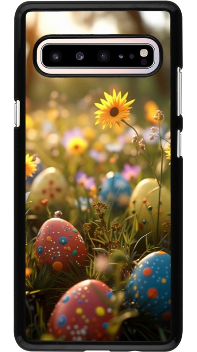 Samsung Galaxy S10 5G Case Hülle - Easter 2026 Decorated eggs