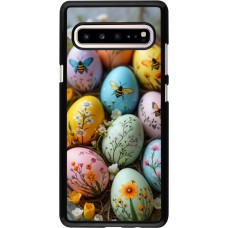 Samsung Galaxy S10 5G Case Hülle - Easter 2026 Eggs with bees