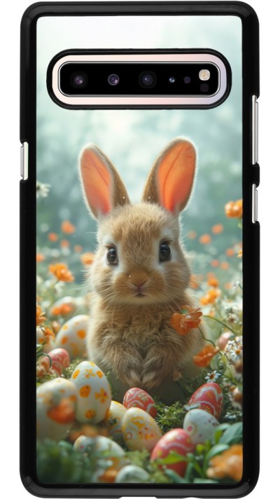 Samsung Galaxy S10 5G Case Hülle - Easter 2026 Rabbit in the garden