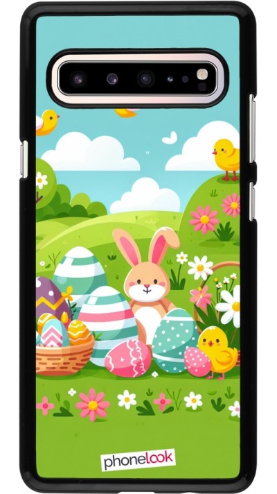 Samsung Galaxy S10 5G Case Hülle - Ostern 2025 Gruen