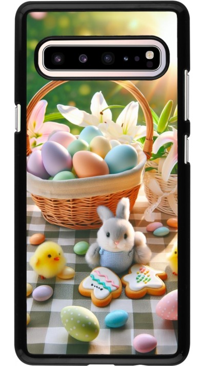 Samsung Galaxy S10 5G Case Hülle - Ostern 2025 Osterkorb