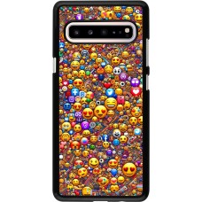Samsung Galaxy S10 5G Case Hülle - Emoji gemischt