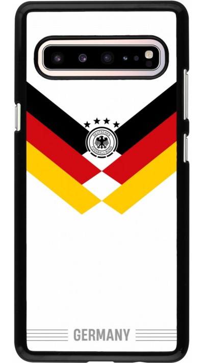 Samsung Galaxy S10 5G Case Hülle - Deutschland 2026 personalisierbares Fussballtrikot