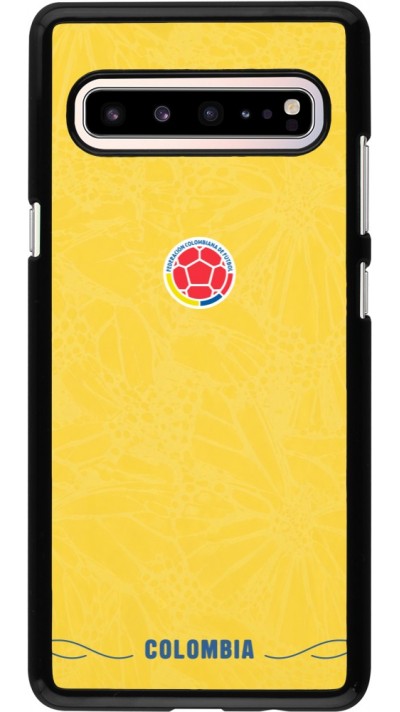 Samsung Galaxy S10 5G Case Hülle - Kolumbien 2026 personalisierbares Fussballtrikot
