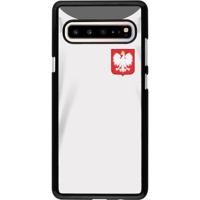 Samsung Galaxy S10 5G Case Hülle - Polen 2022 personalisierbares Fussballtrikot