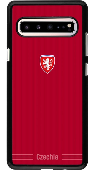 Samsung Galaxy S10 5G Case Hülle - Tschechische Republik 2026 personalisierbares Fussballtrikot