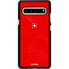 Samsung Galaxy S10 5G Case Hülle - Schweiz 2026 personalisierbares Fussballtrikot