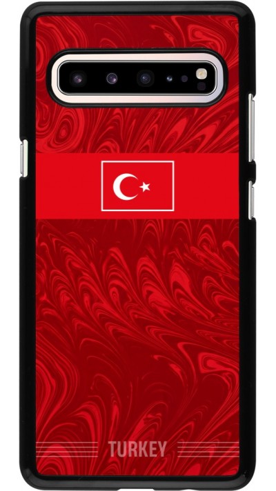 Samsung Galaxy S10 5G Case Hülle - Türkei 2026 personalisierbares Fussballtrikot