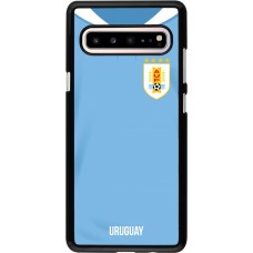 Samsung Galaxy S10 5G Case Hülle - Uruguay 2022 personalisierbares Fussballtrikot