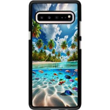 Samsung Galaxy S10 5G Case Hülle - Strandparadies