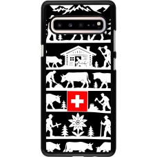 Samsung Galaxy S10 5G Case Hülle - Poya Schweiz 1 schwarz