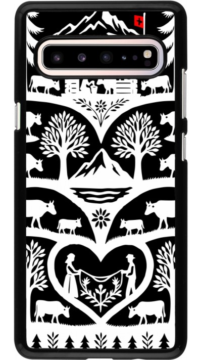 Samsung Galaxy S10 5G Case Hülle - Poya Schweiz 2 schwarz