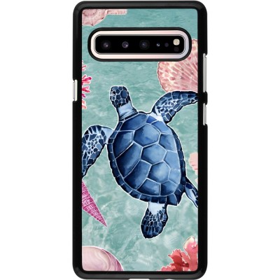 Samsung Galaxy S10 5G Case Hülle - Preppy Turtle