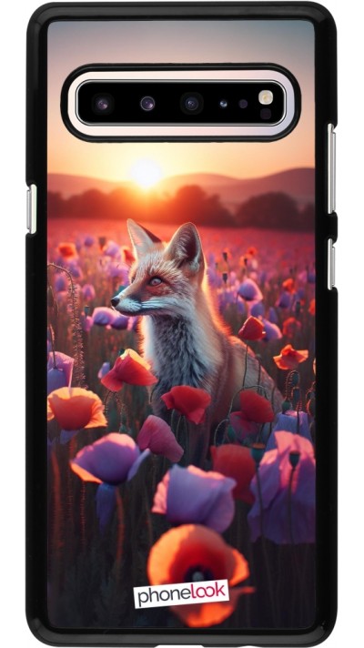 Coque Samsung Galaxy S10 5G - Renard pourpre au crépuscule