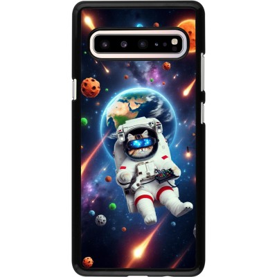 Samsung Galaxy S10 5G Case Hülle - VR SpaceCat Odyssee