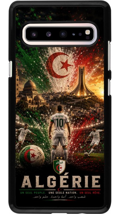 Samsung Galaxy S10 5G Case Hülle - Fussball Algerien splash 2026