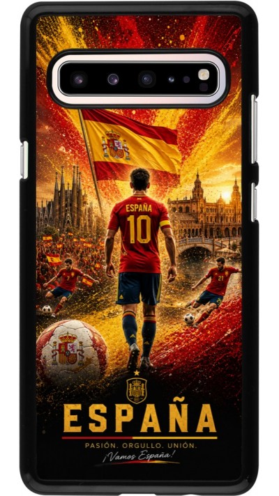 Samsung Galaxy S10 5G Case Hülle - Fussball Espanien splash 2026