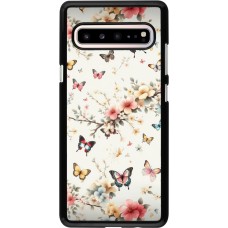 Samsung Galaxy S10 5G Case Hülle - Frühling 25 Leichte Schmetterlinge