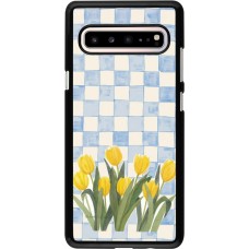 Samsung Galaxy S10 5G Case Hülle - Blue vichy tulips 2026