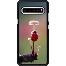 Samsung Galaxy S10 5G Case Hülle - Ladybird on a mushroom 2026