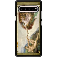 Samsung Galaxy S10 5G Case Hülle - Kunstbild - Die Erschaffung Adams - Michelangelo